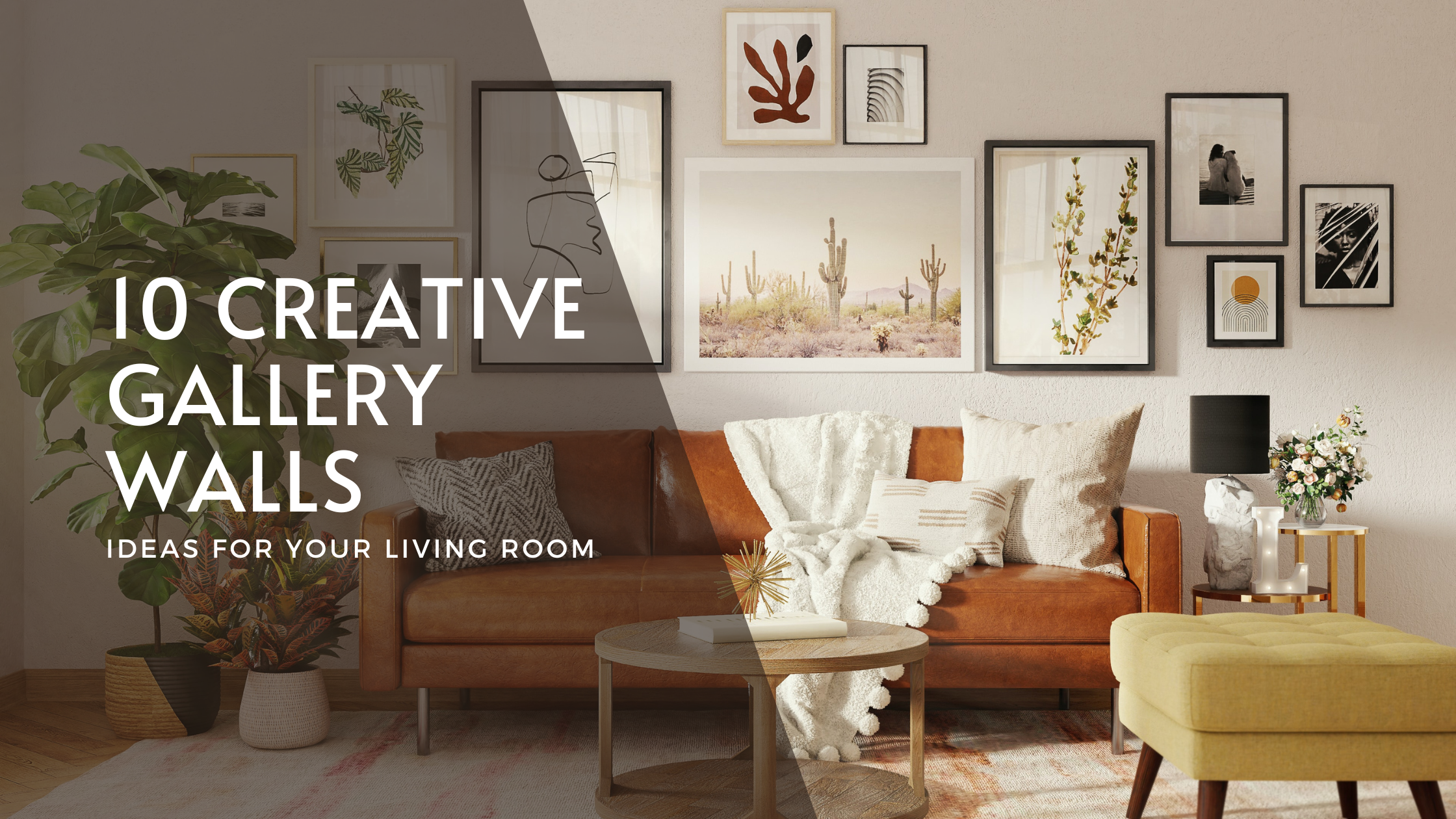 10 Creative Gallery Walls