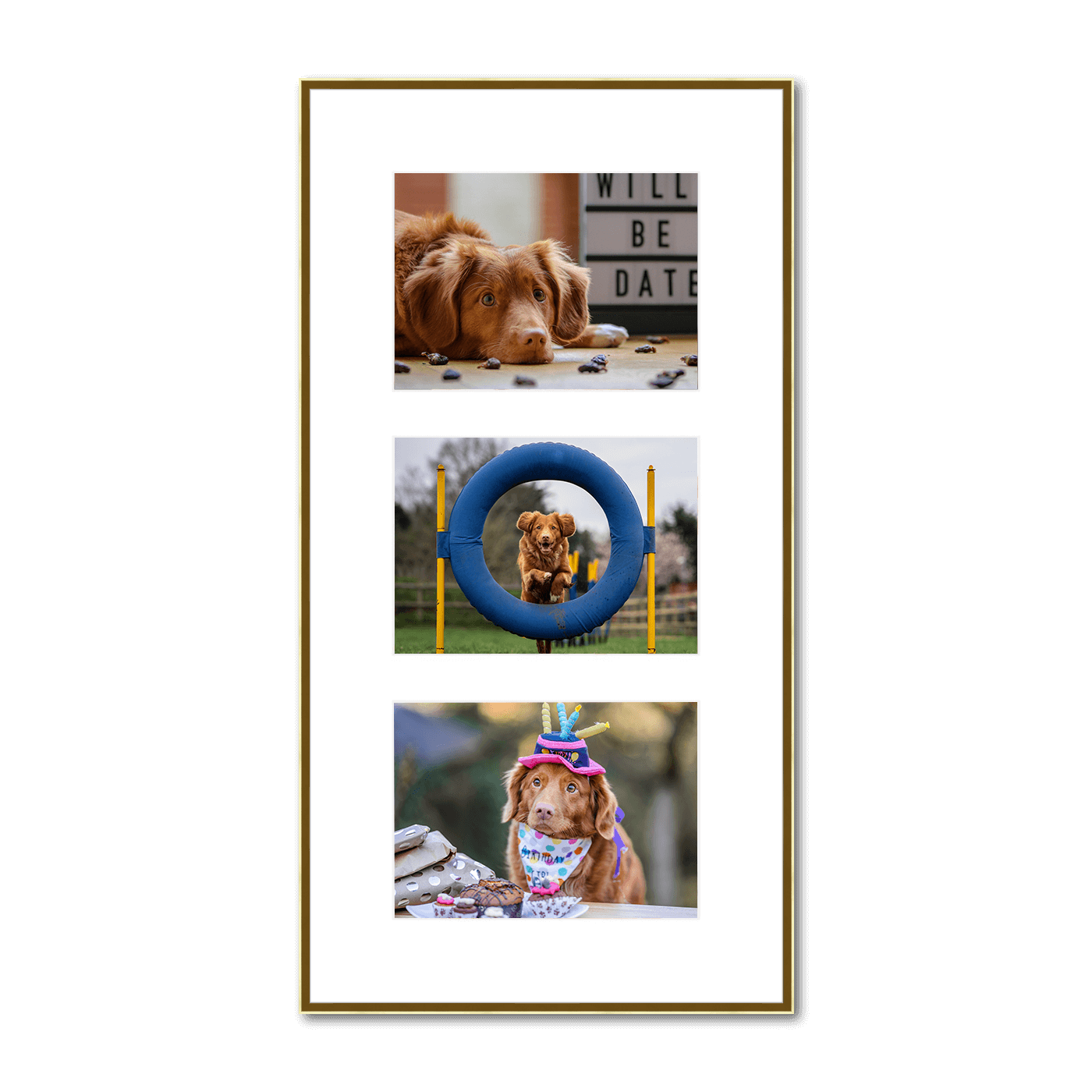 Quebec Collage Frame - 3 Landscape Pictures