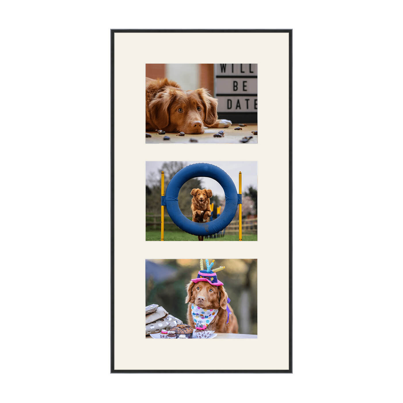 Quebec Collage Frame - 3 Landscape Pictures