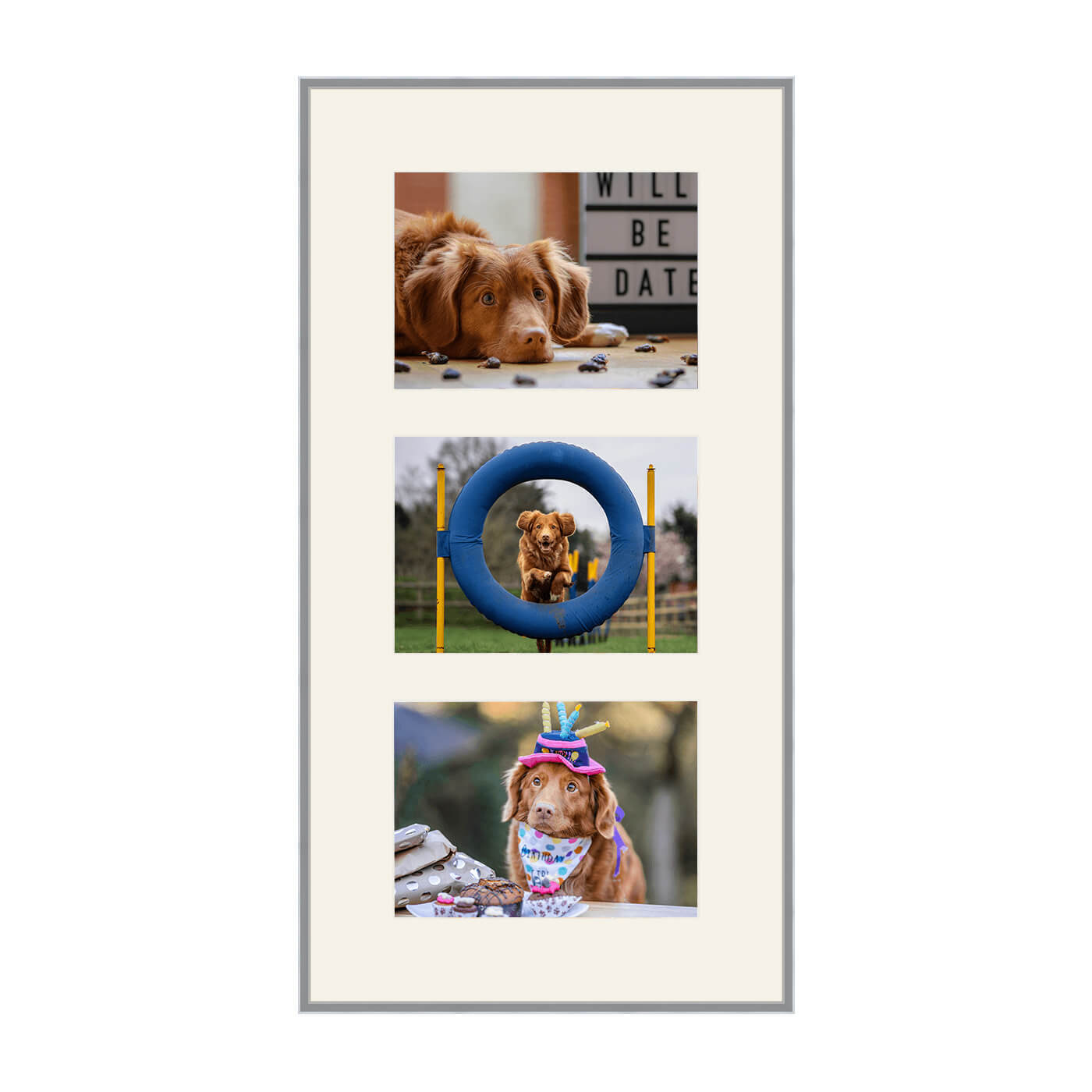 Quebec Collage Frame - 3 Landscape Pictures