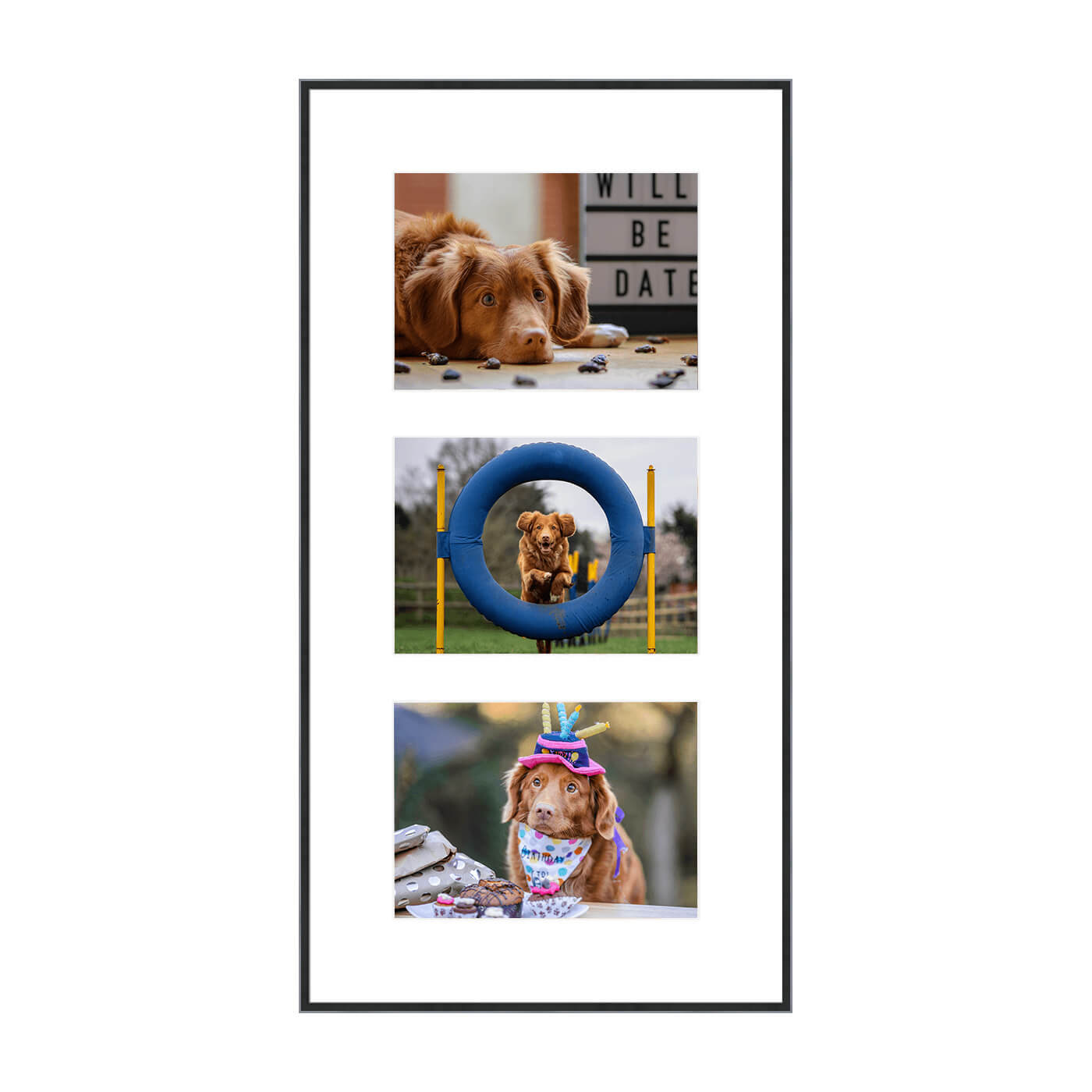 Quebec Collage Frame - 3 Landscape Pictures