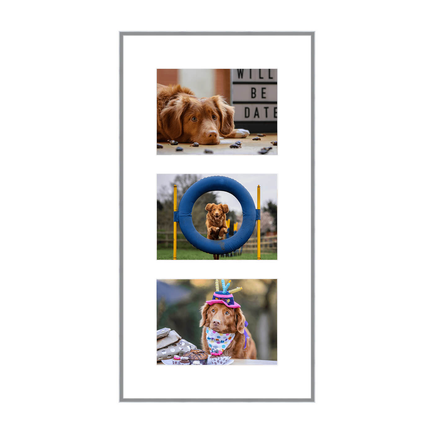 Quebec Collage Frame - 3 Landscape Pictures