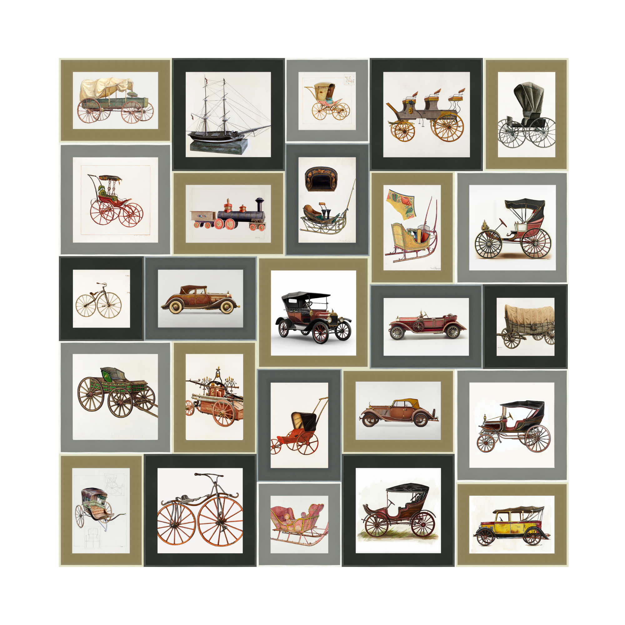 Magnetic Gallery Wall - 3x3 Feet