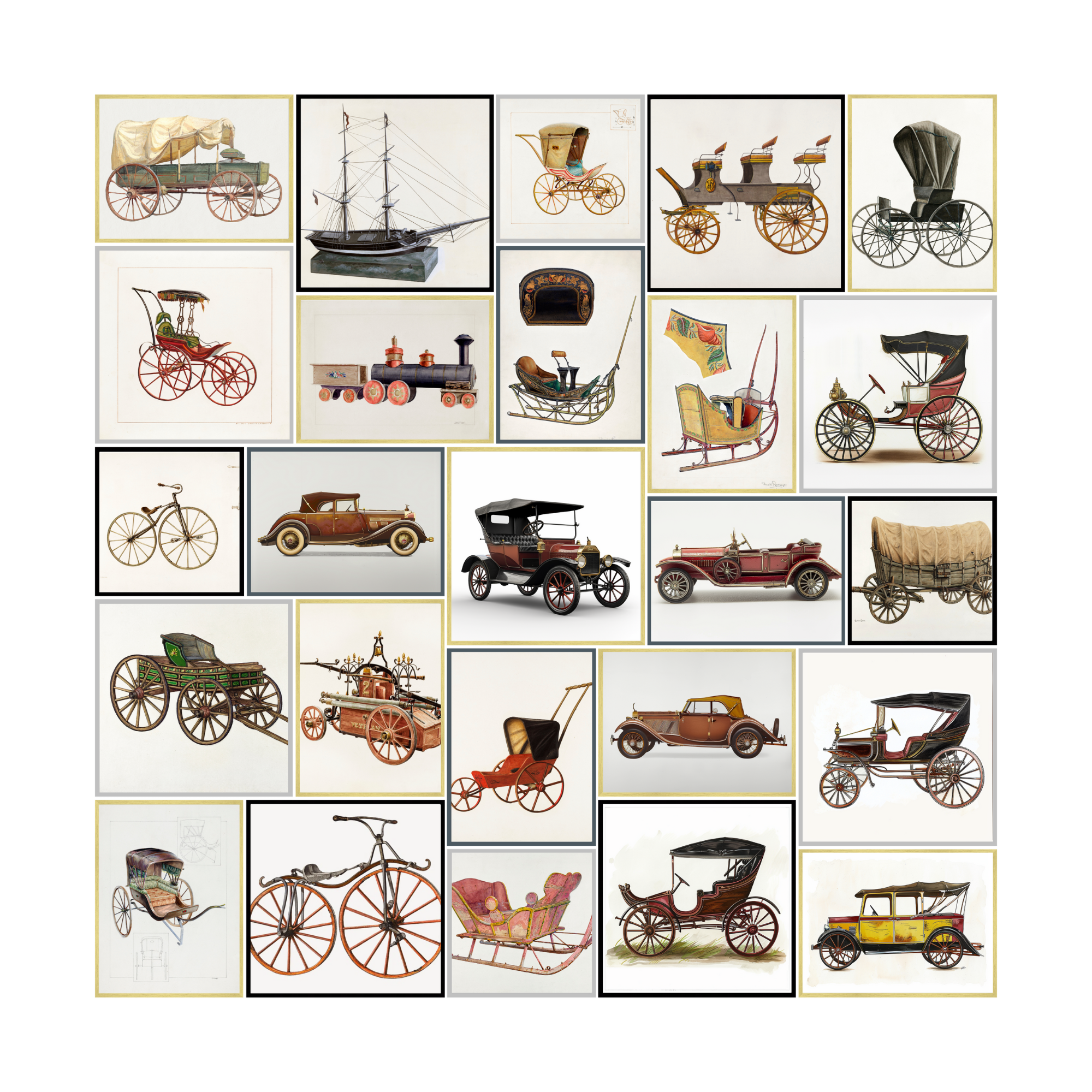 Magnetic Gallery Wall - 3x3 Feet
