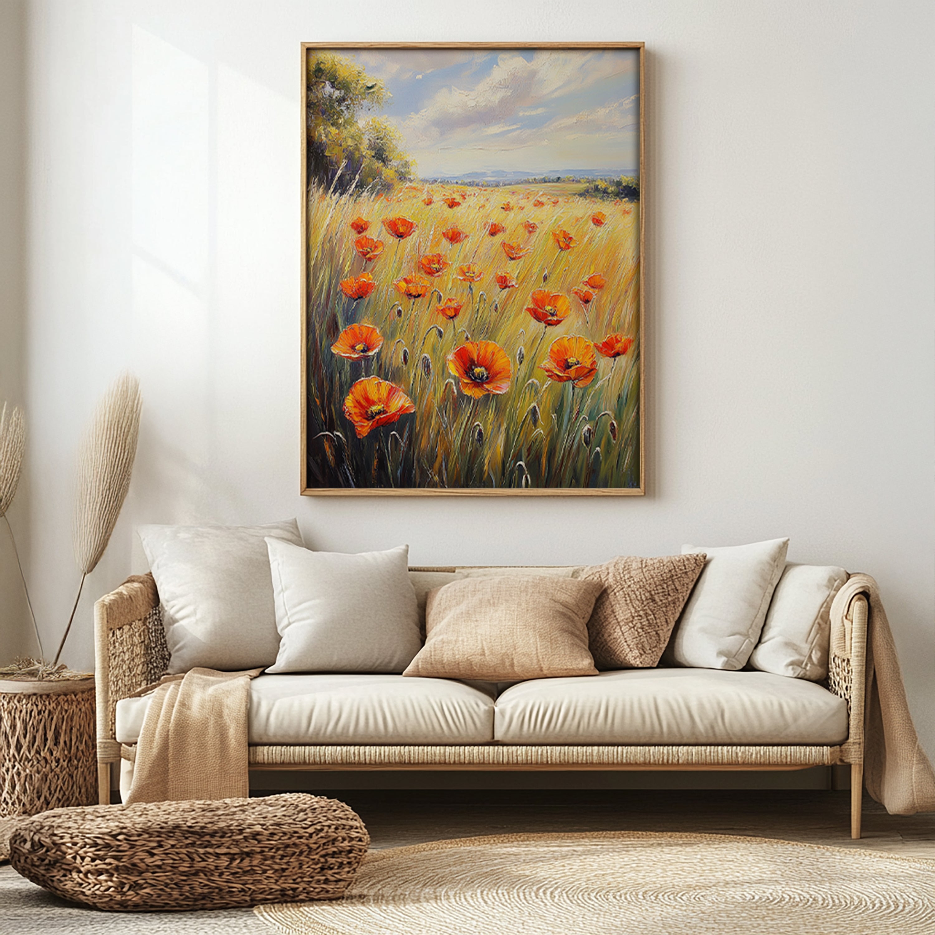 Field of Golden Poppies
