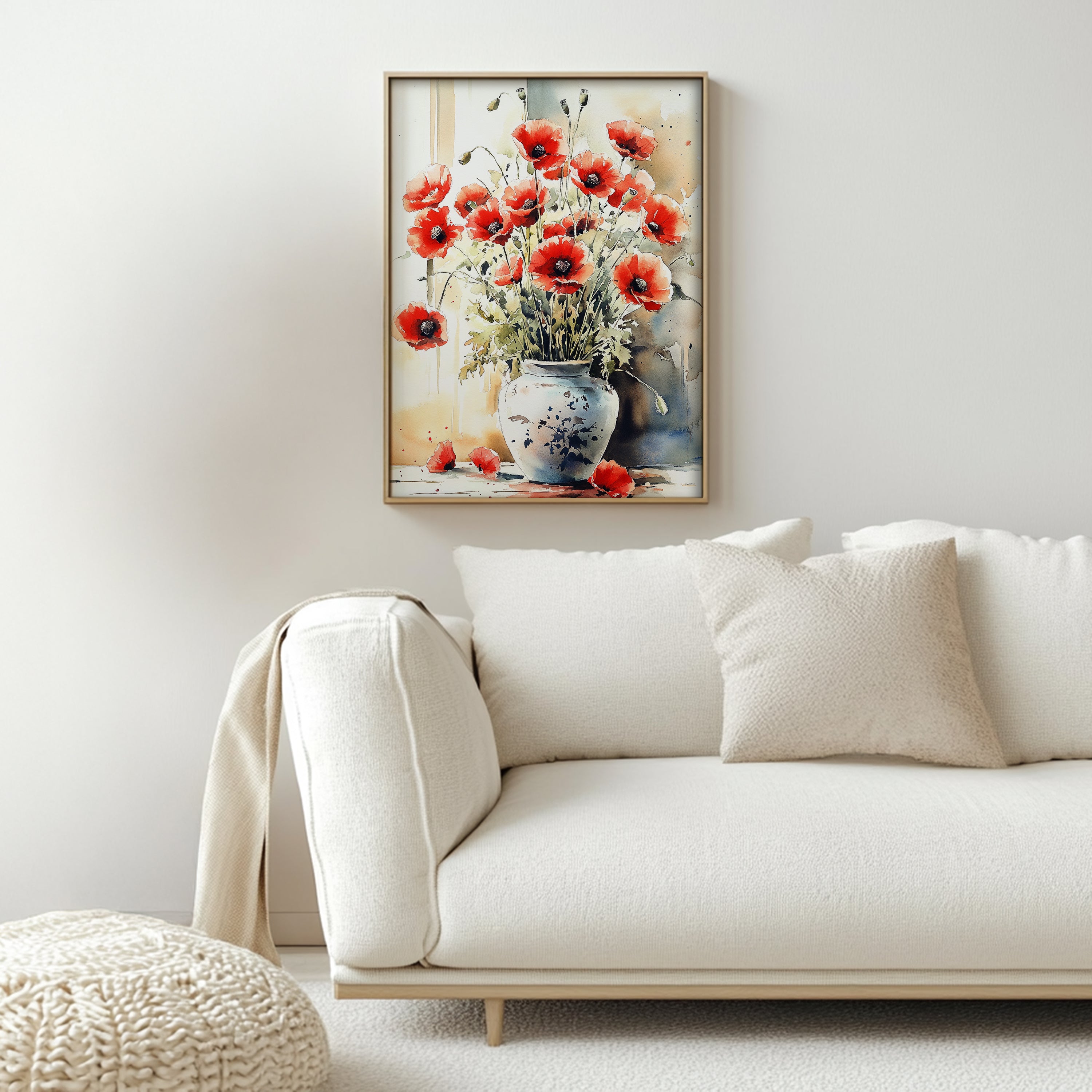 Poppies in Radiant Bloom