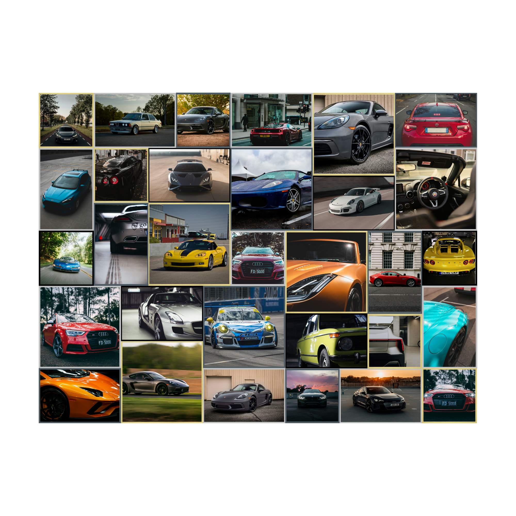 Magnetic Gallery Wall - 3x4 Feet