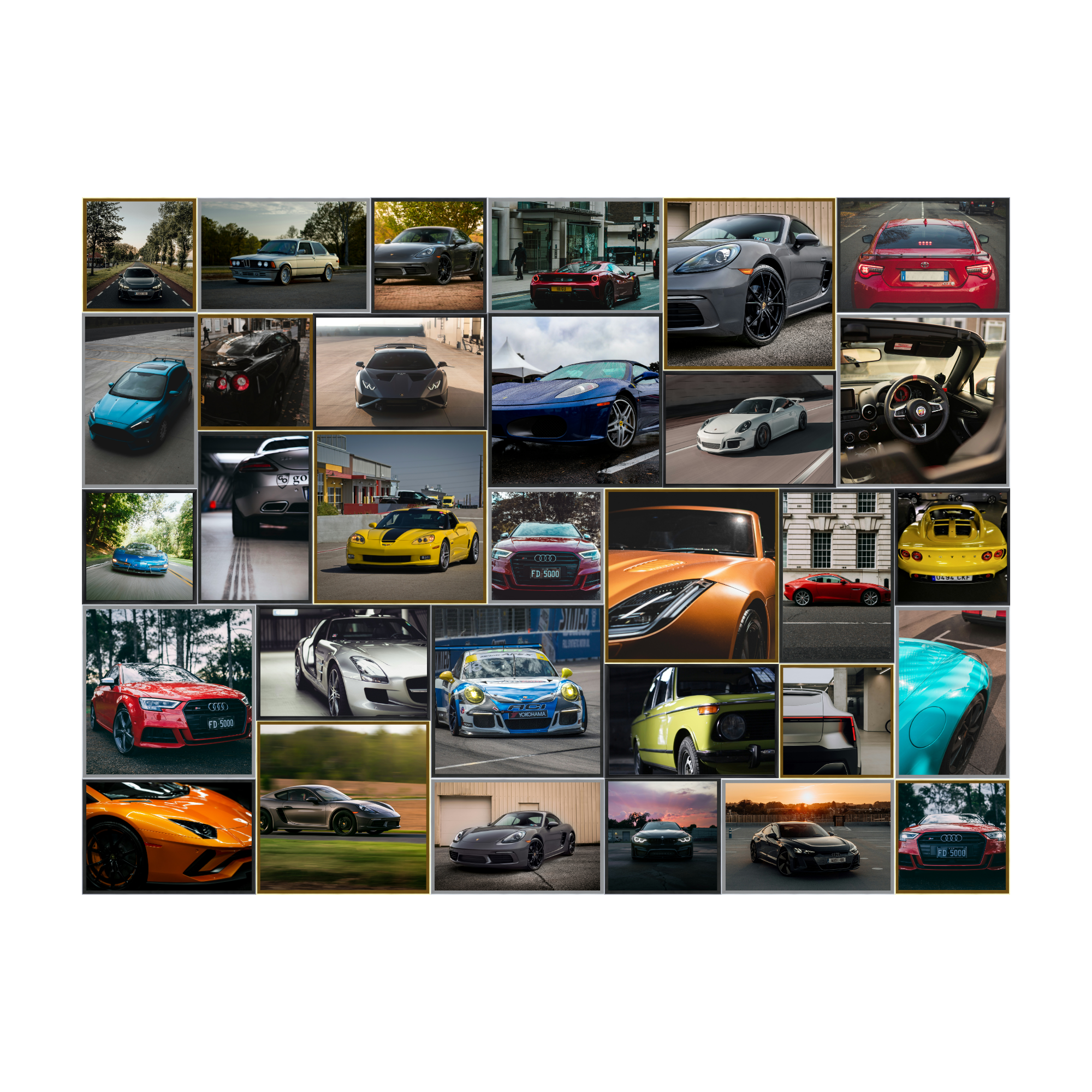 Magnetic Gallery Wall - 3x4 Feet