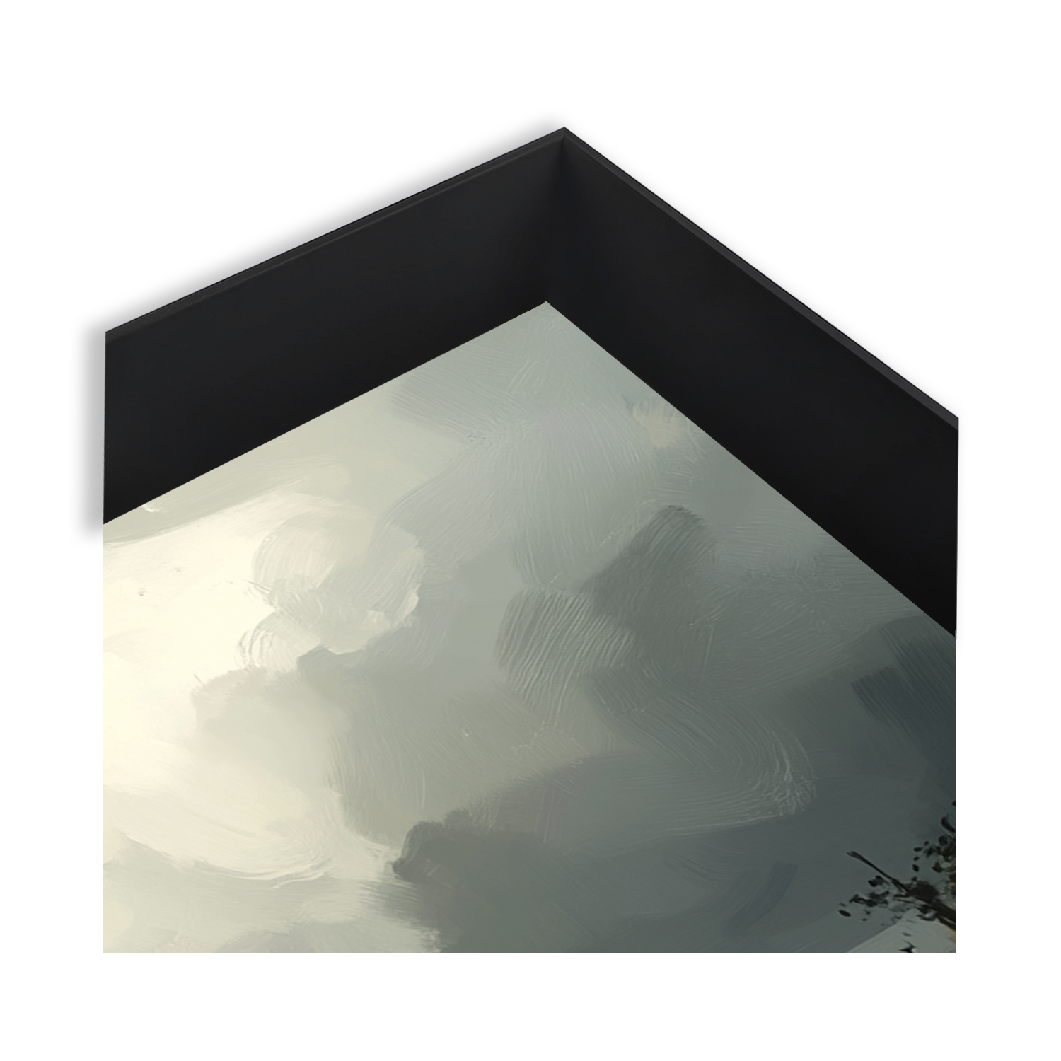 Cottage Before the Stormony