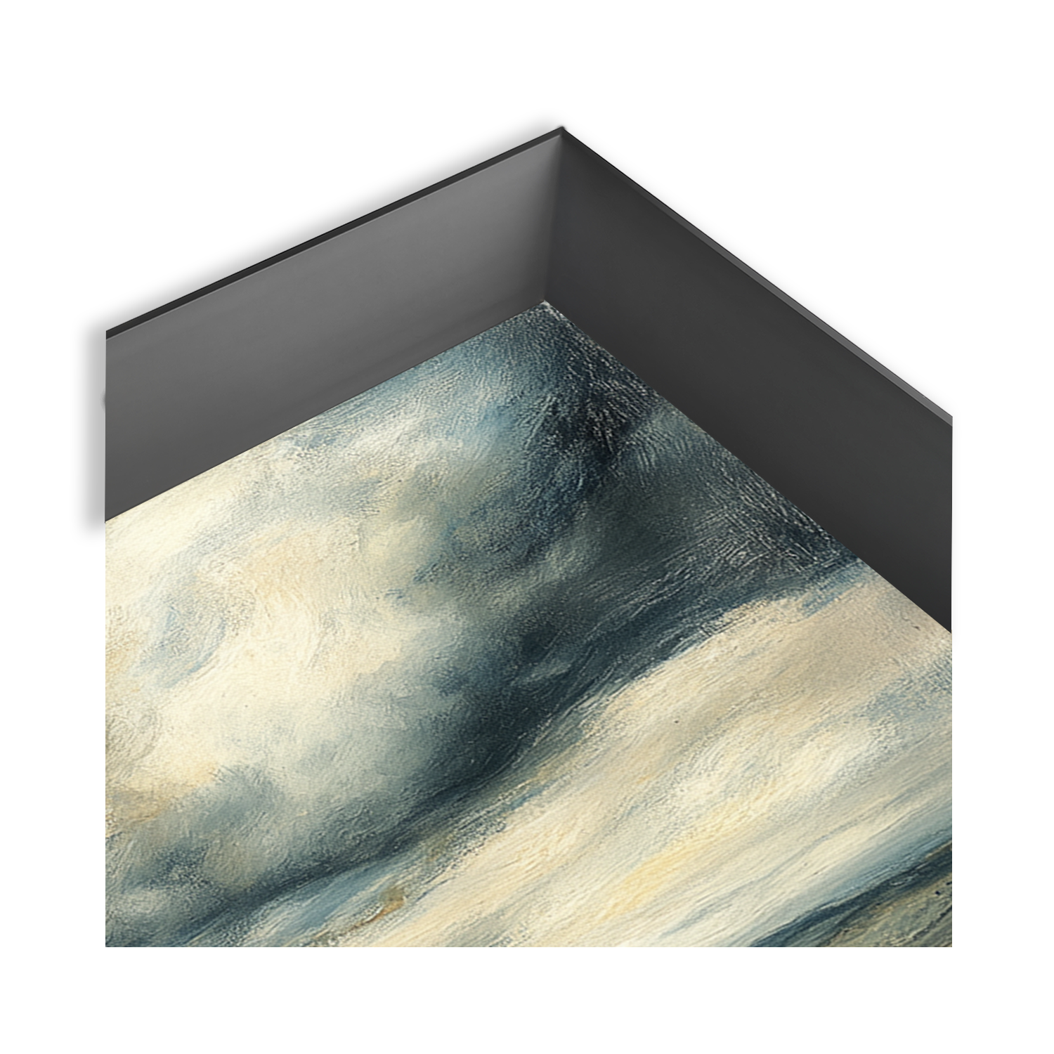 Rolling Hills Under Brooding Skies