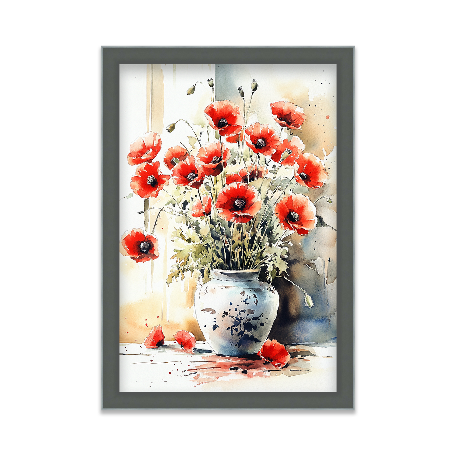 Poppies in Radiant Bloom