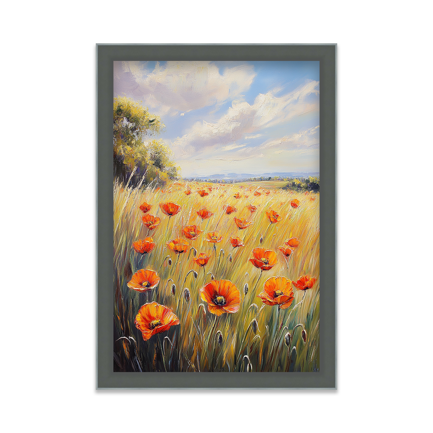 Field of Golden Poppies