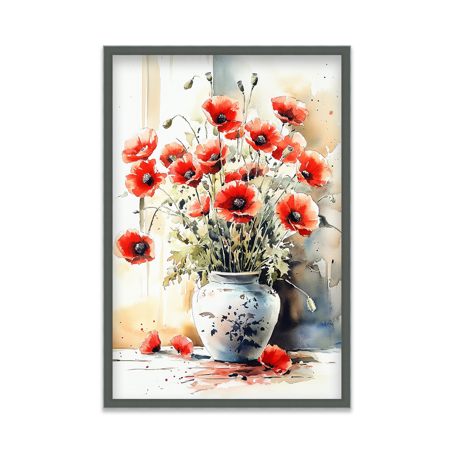 Poppies in Radiant Bloom