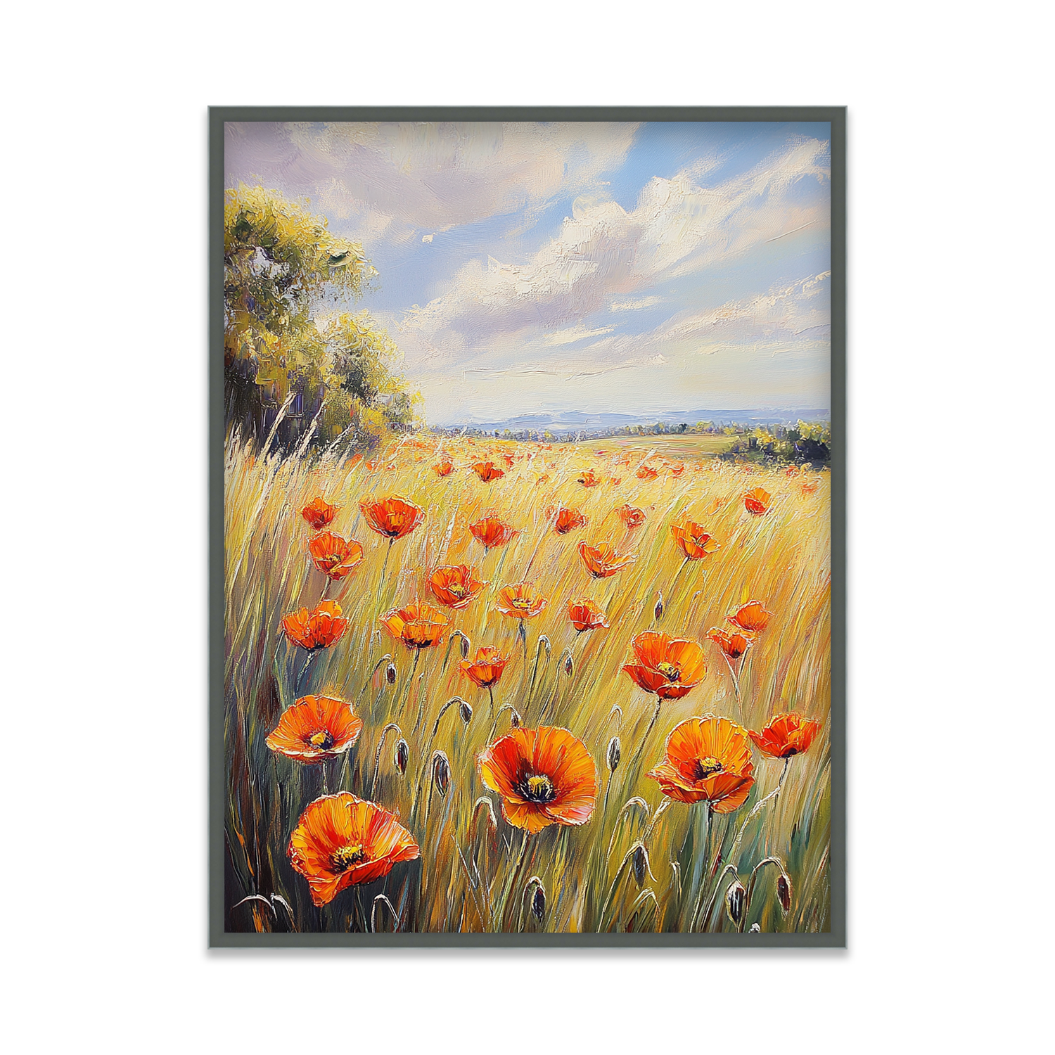 Field of Golden Poppies