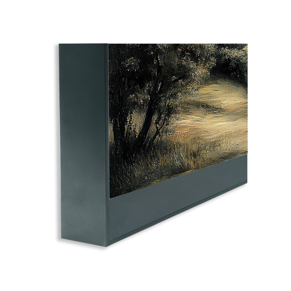 Rolling Hills Under Brooding Skies