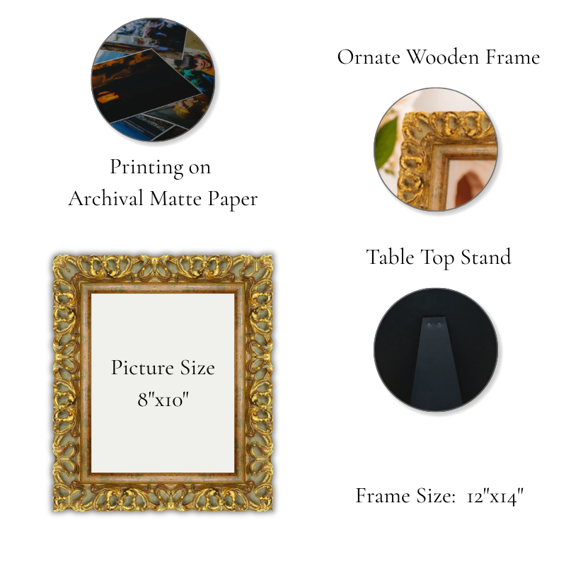 Ornate Reverie Frame - Wooden Frame