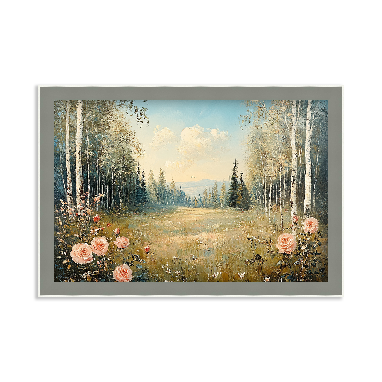 Roses and Birch Haven