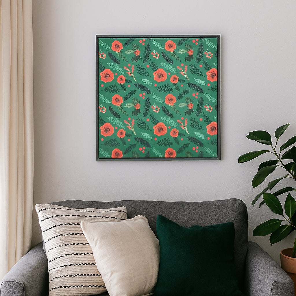 Seamless Floral Pattern Colorful