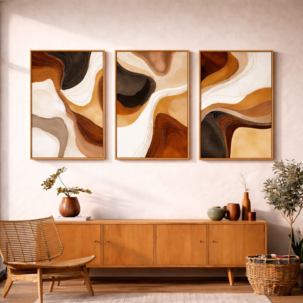 Golden Contour - Set of Three