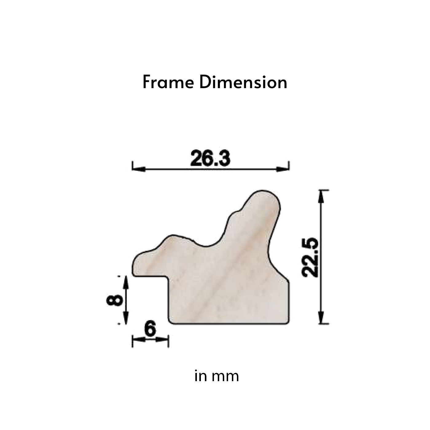 Philadelphia Frame - Solid Wood