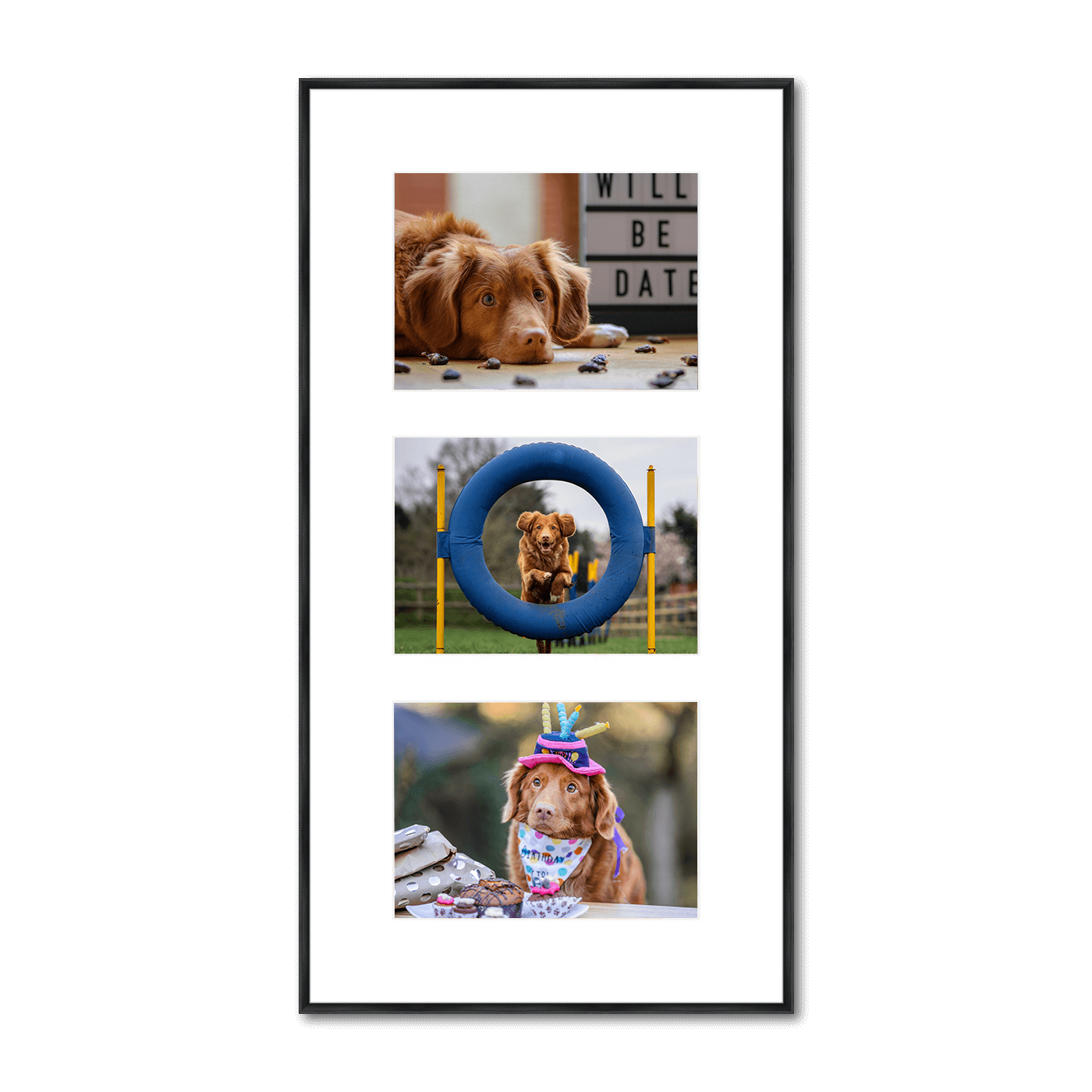 Quebec Collage Frame - 3 Landscape Pictures