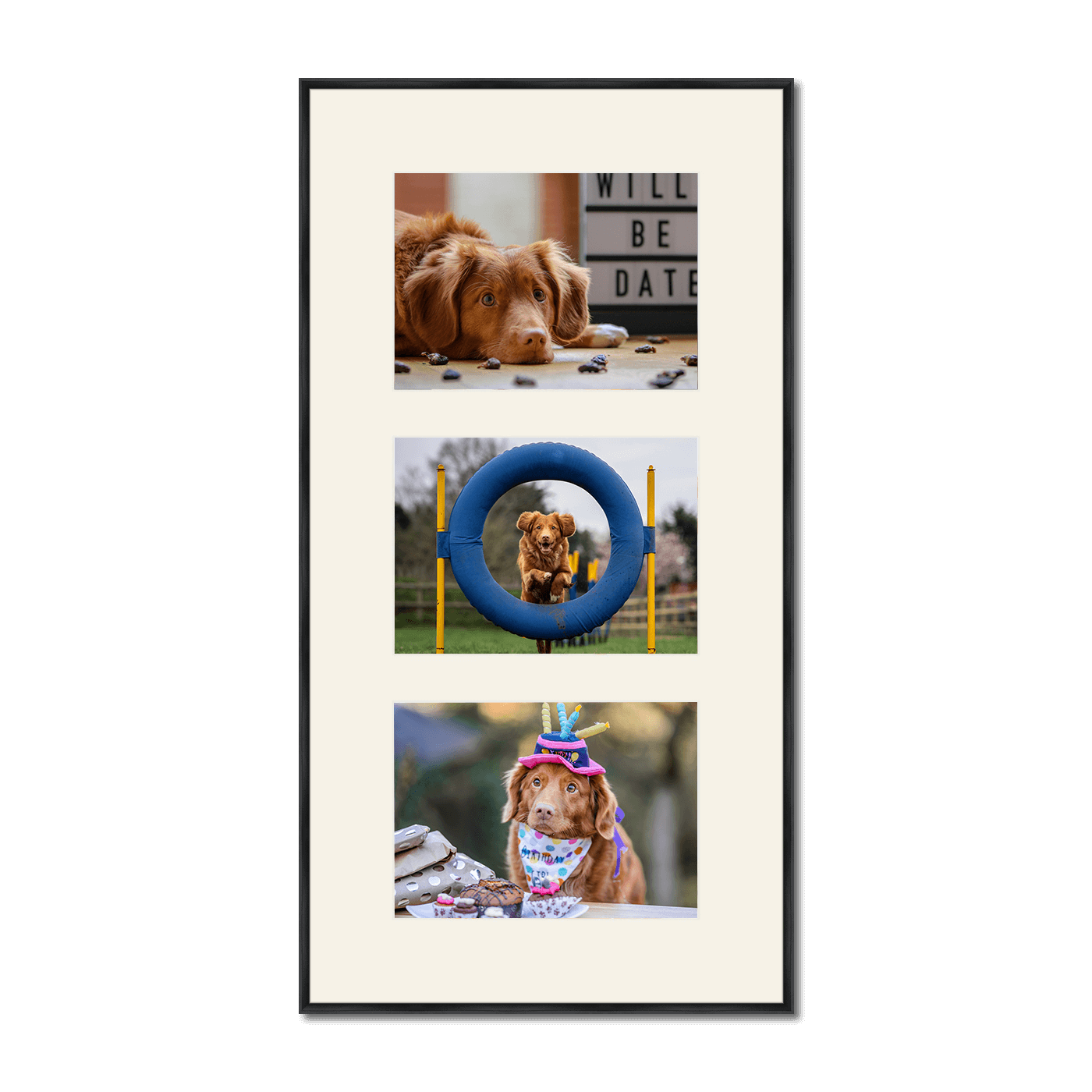 Quebec Collage Frame - 3 Landscape Pictures