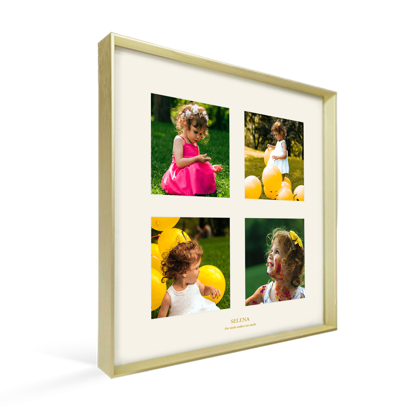 Quebec Collage Frame - 4 Square Pictures