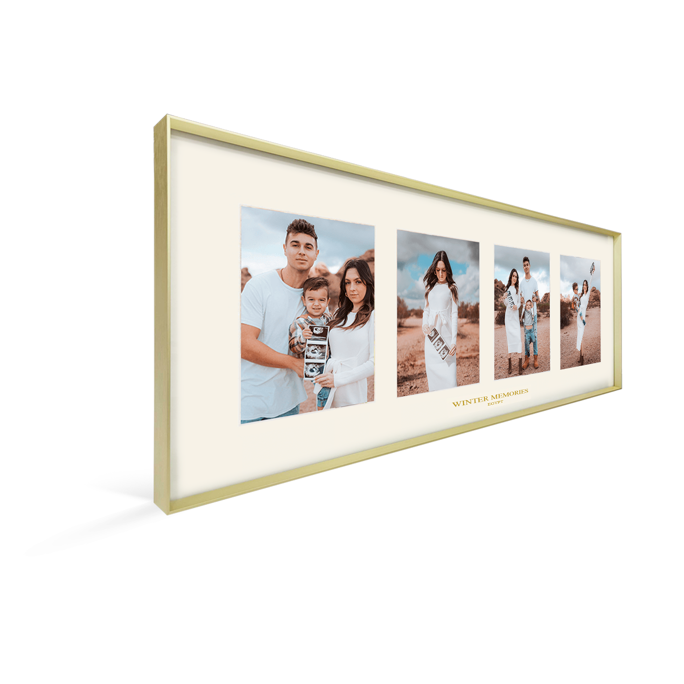 Quebec Collage Frame - 4 Portrait Pictures