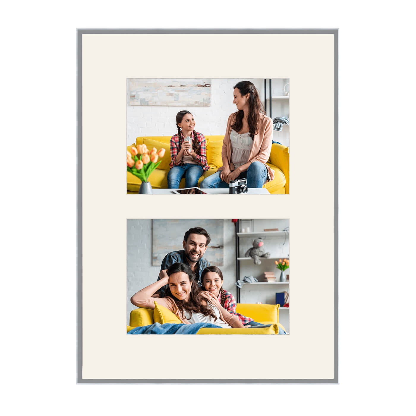 Quebec Collage Frame - 2 Landscape Pictures