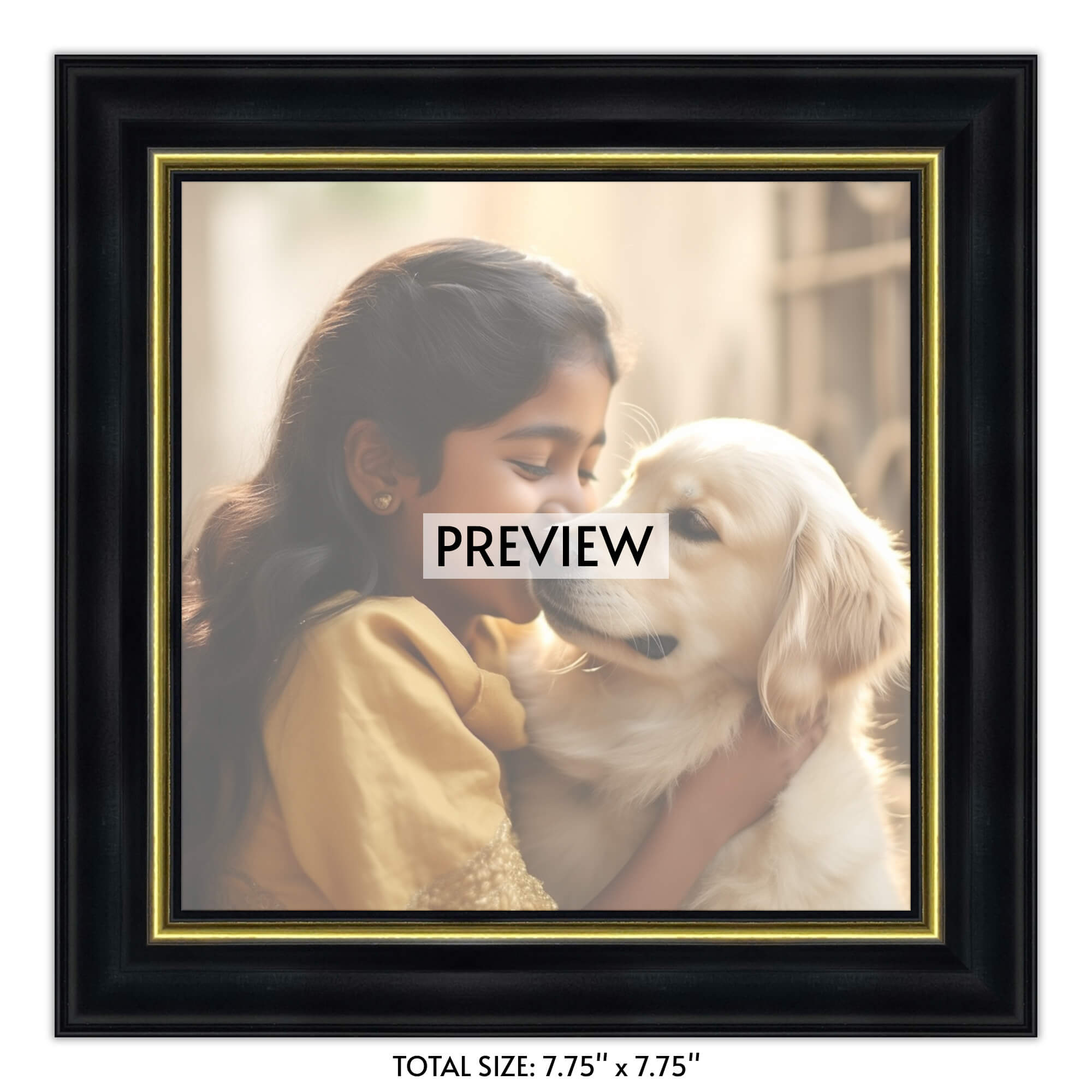 Small Frame - 6" x 6" Picture Size