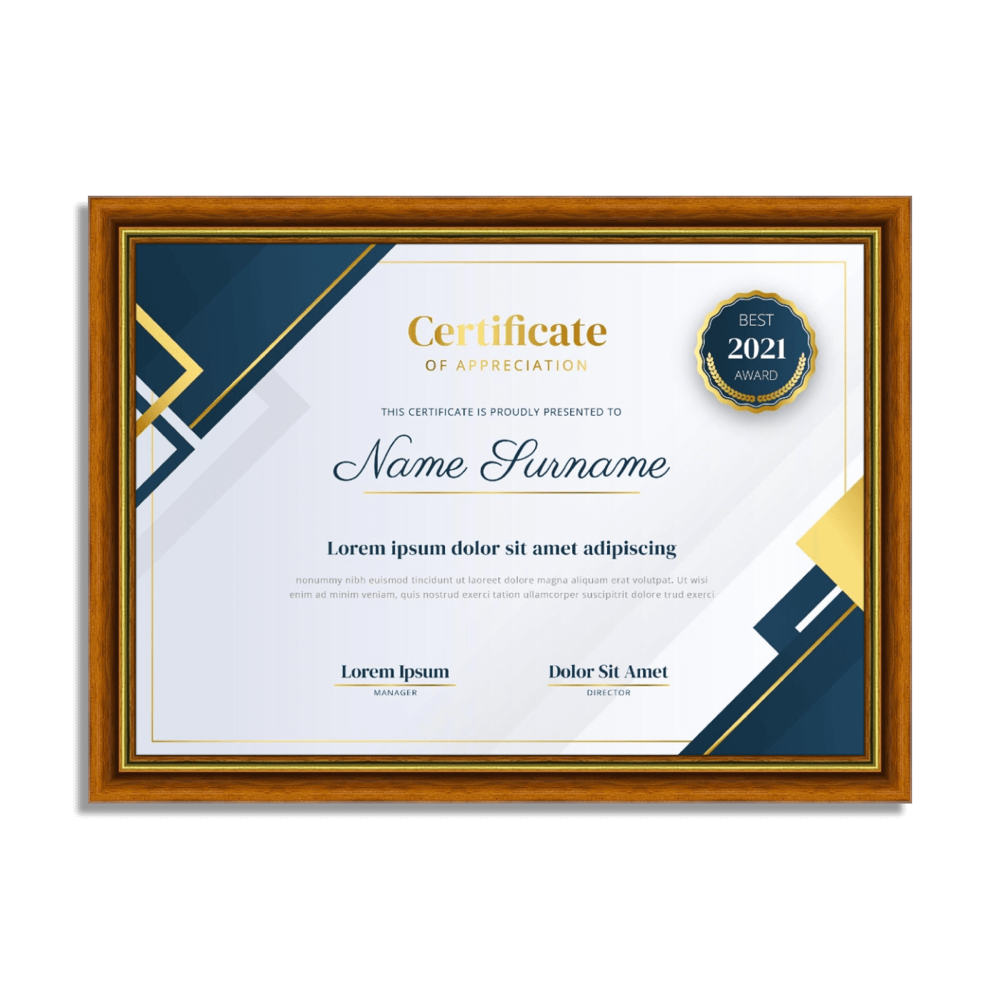 Cadre paysage format A4 | Certificats | Esquisse | Dessin | Photographie | Citations inspirantes