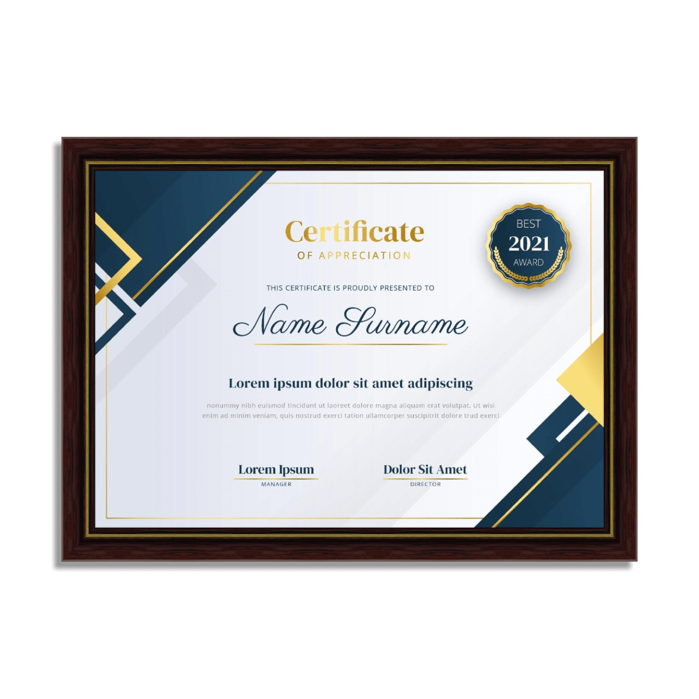 Cadre paysage format A4 | Certificats | Esquisse | Dessin | Photographie | Citations inspirantes