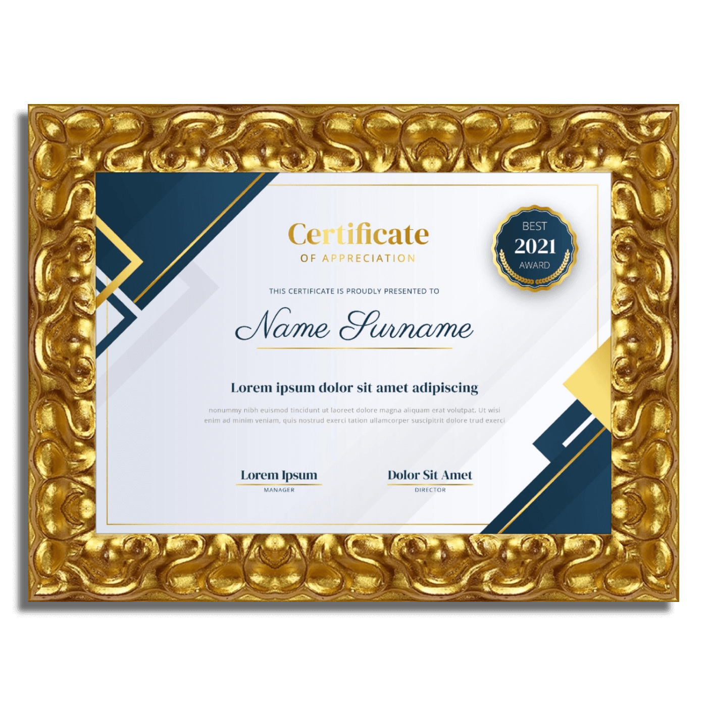 Cadre paysage format A4 | Certificats | Esquisse | Dessin | Photographie | Citations inspirantes