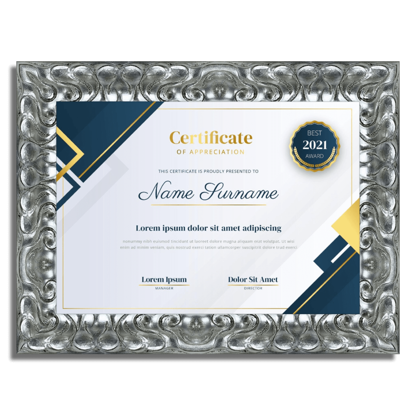 Cadre paysage format A4 | Certificats | Esquisse | Dessin | Photographie | Citations inspirantes