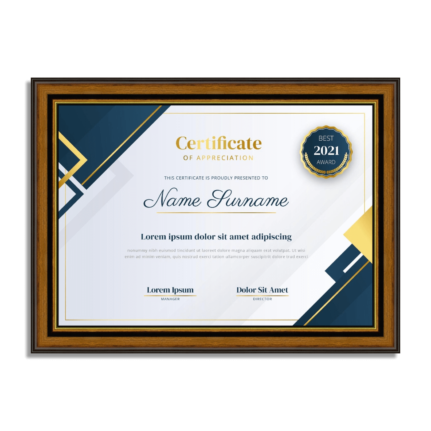 Cadre paysage format A4 | Certificats | Esquisse | Dessin | Photographie | Citations inspirantes