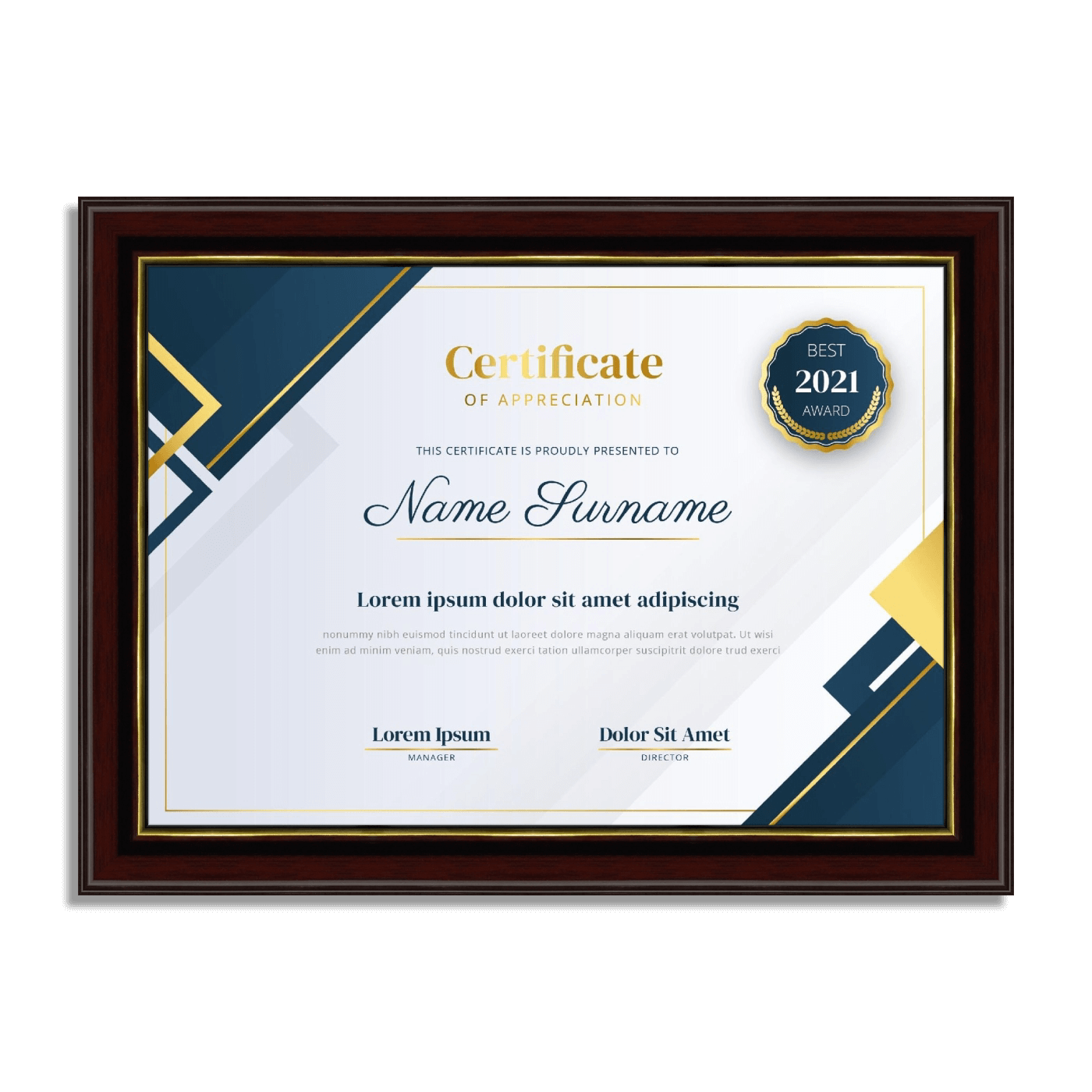 Cadre paysage format A4 | Certificats | Esquisse | Dessin | Photographie | Citations inspirantes