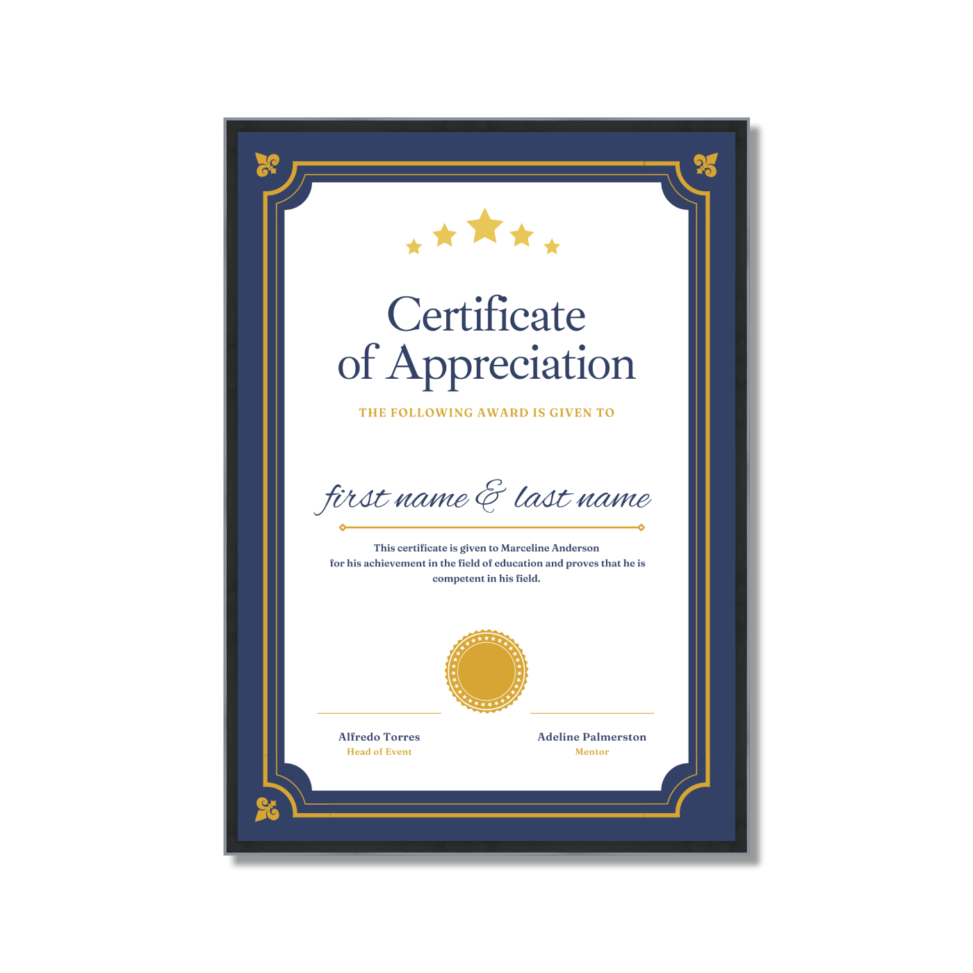 A4 Size Portrait Frame | Certificates | Sketch | Drawing | Photography | Inspirational Quotes