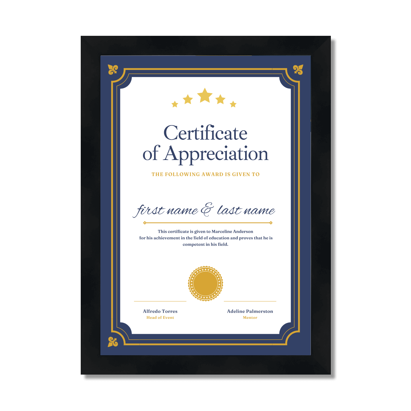 A4 Size Portrait Frame | Certificates | Sketch | Drawing | Photography | Inspirational Quotes