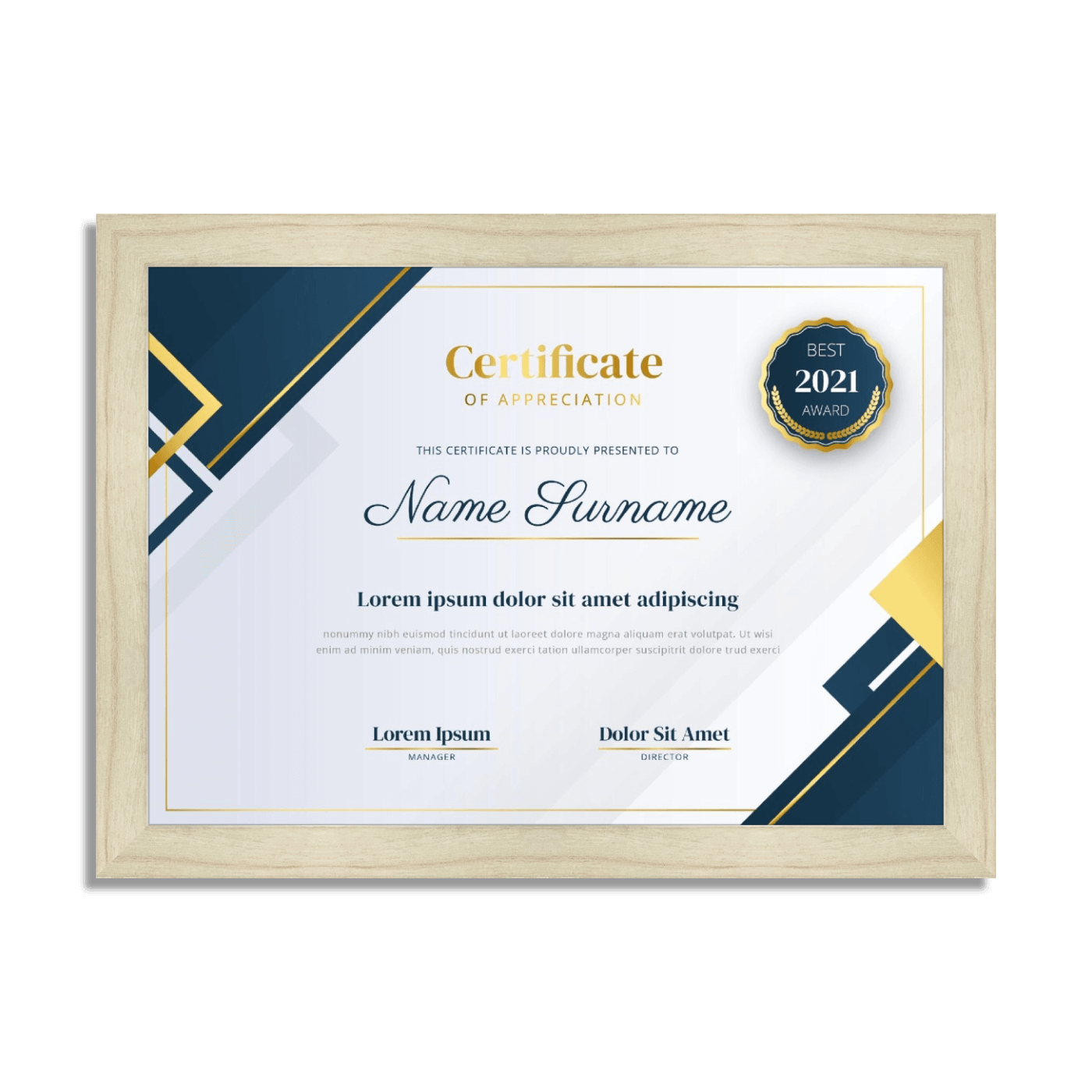 Cadre paysage format A4 | Certificats | Esquisse | Dessin | Photographie | Citations inspirantes