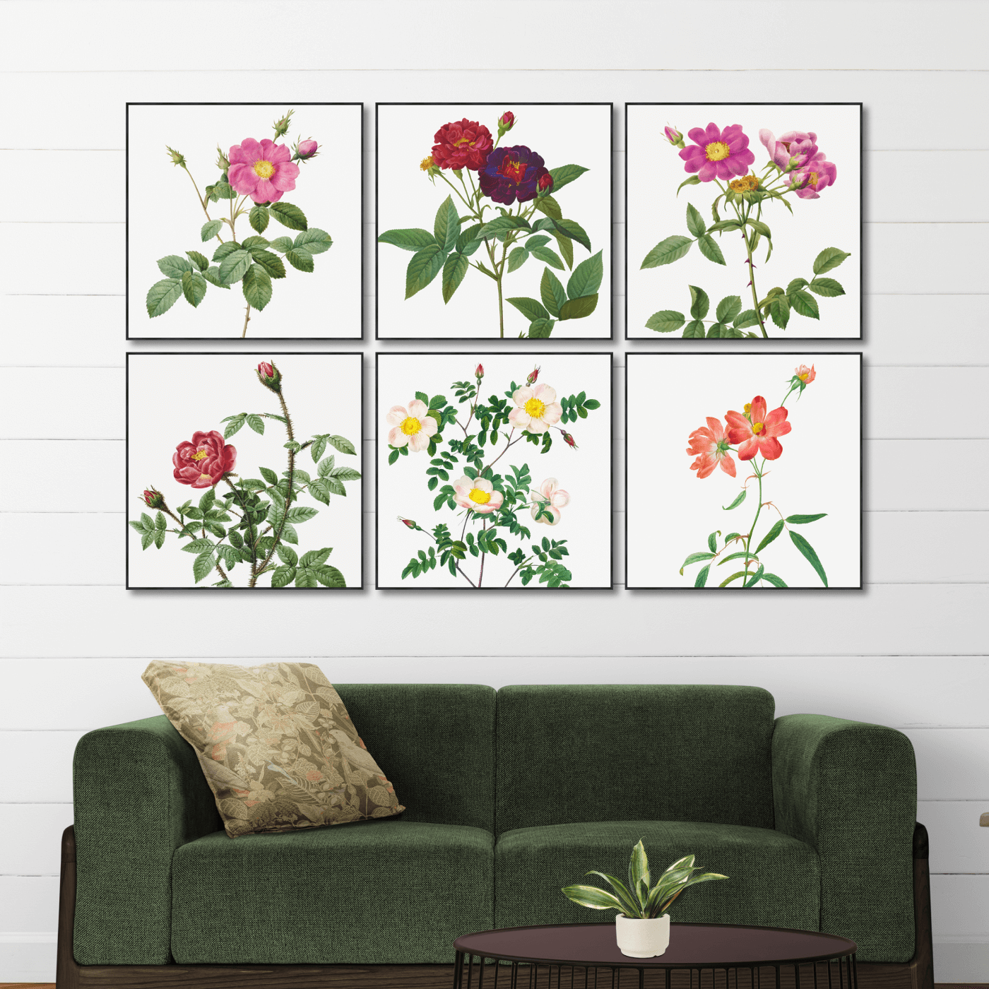 80" x 52" Gallery Wall Metal Frame (Set of 6)