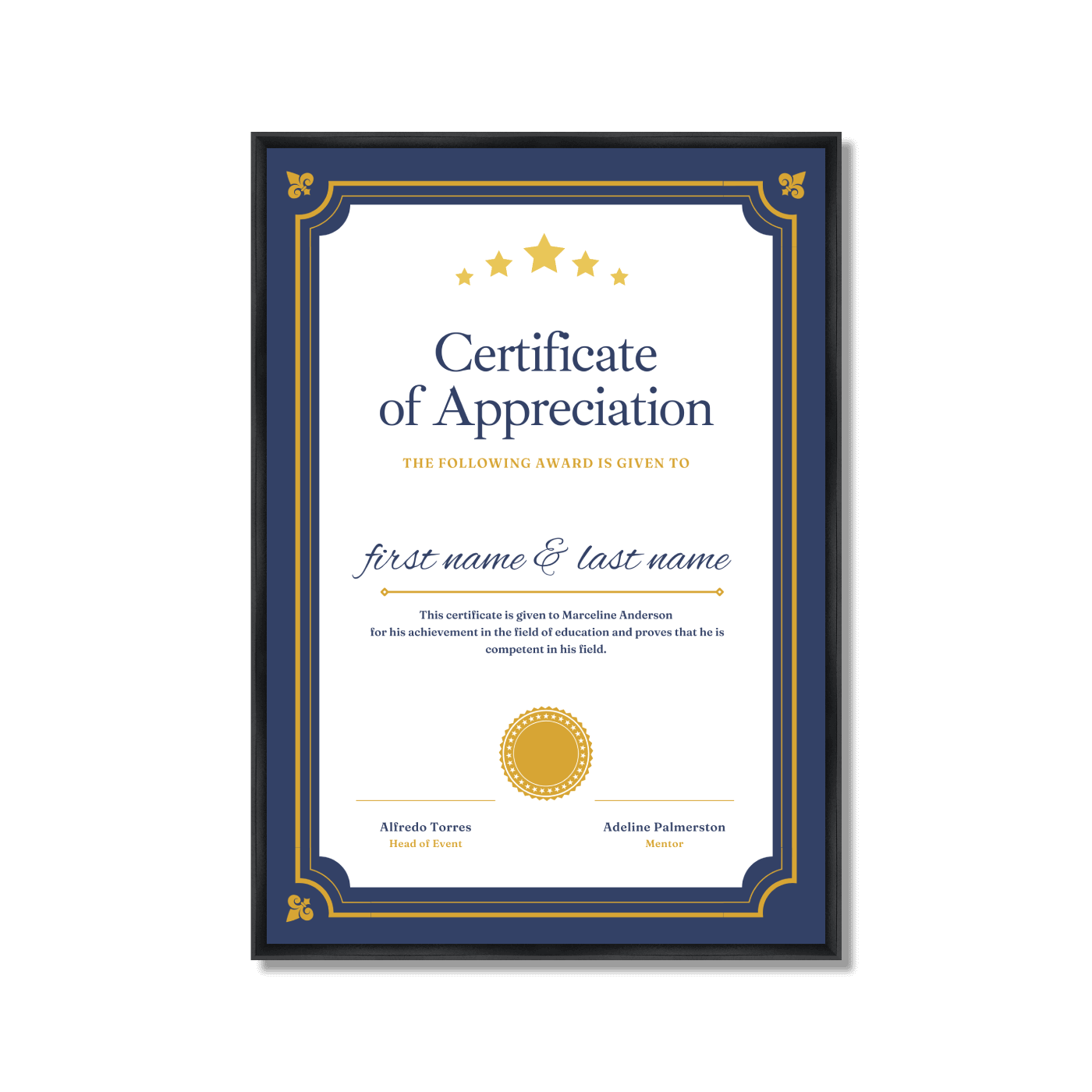 A4 Size Portrait Frame | Certificates | Sketch | Drawing | Photography | Inspirational Quotes