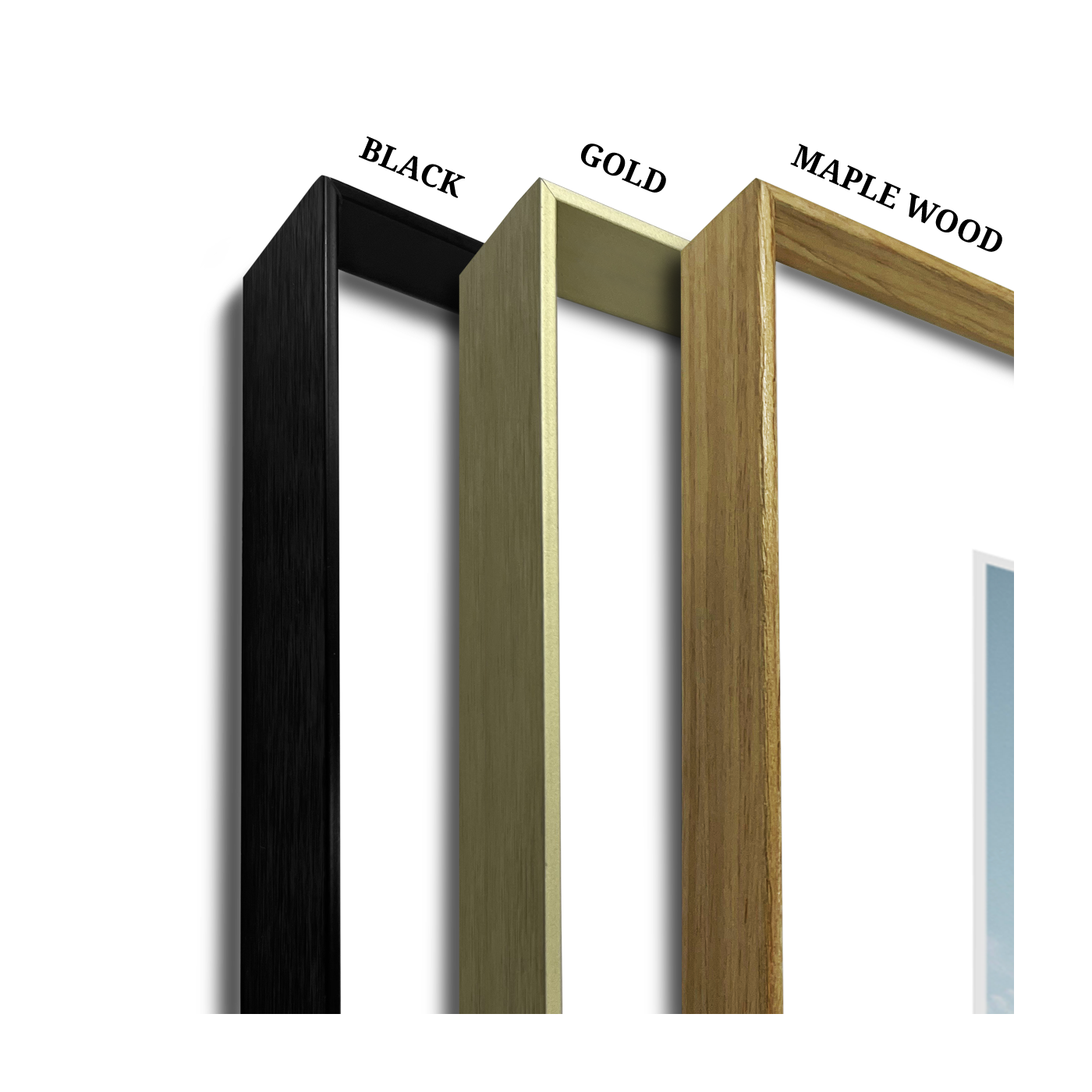 40" x 40" Gallery Wall Metal Frame (Set of 9)
