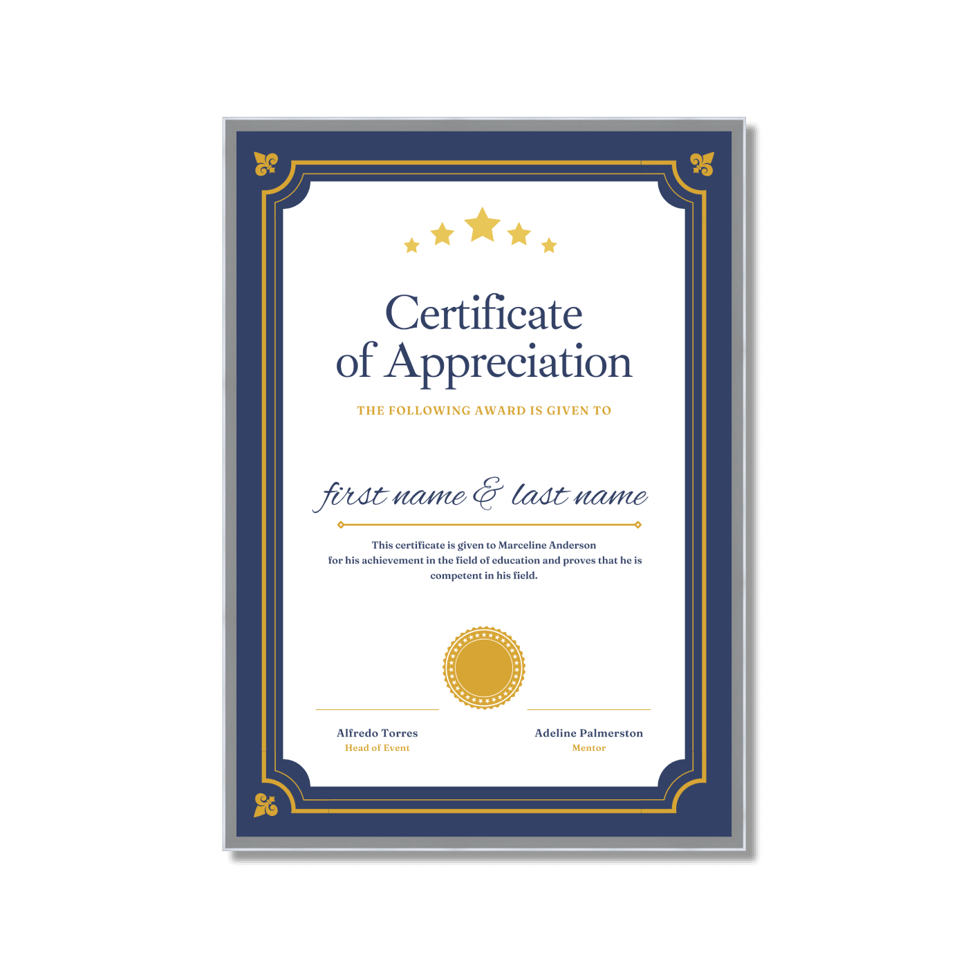 A4 Size Portrait Frame | Certificates | Sketch | Drawing | Photography | Inspirational Quotes