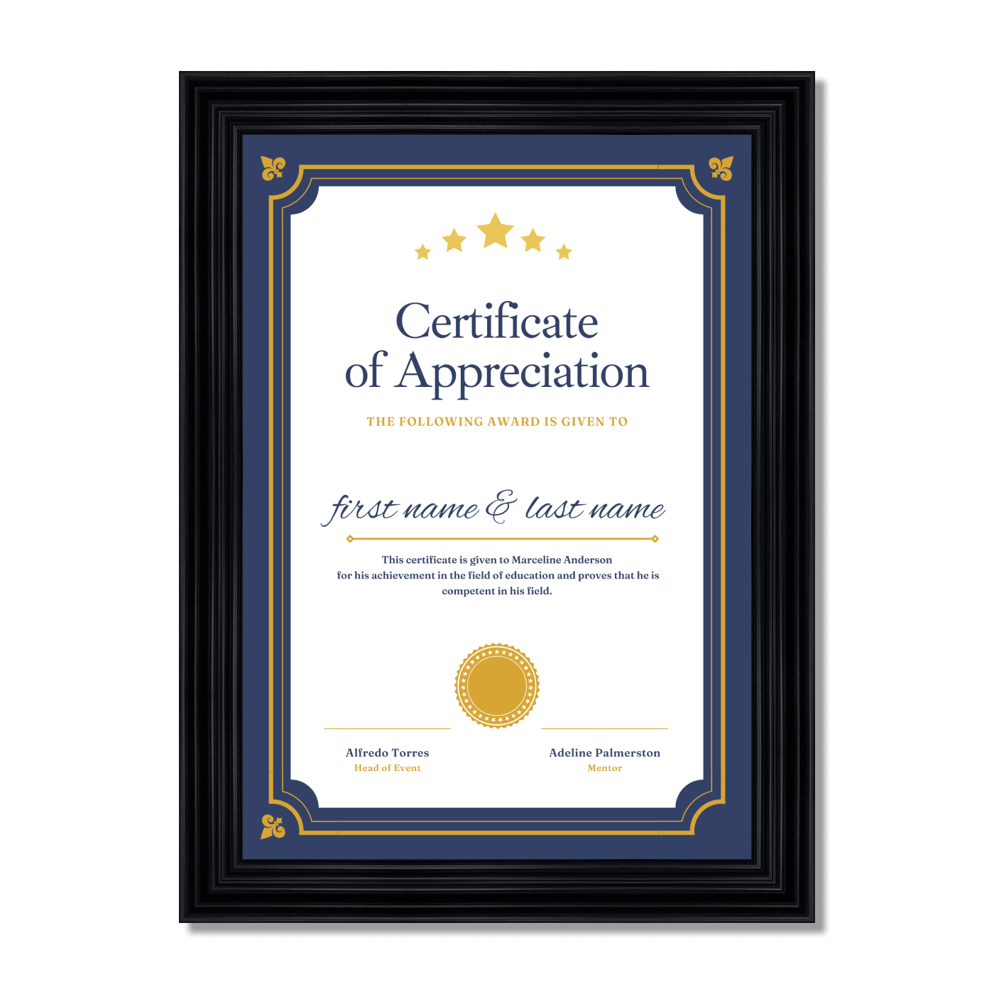 A4 Size Portrait Frame | Certificates | Sketch | Drawing | Photography | Inspirational Quotes