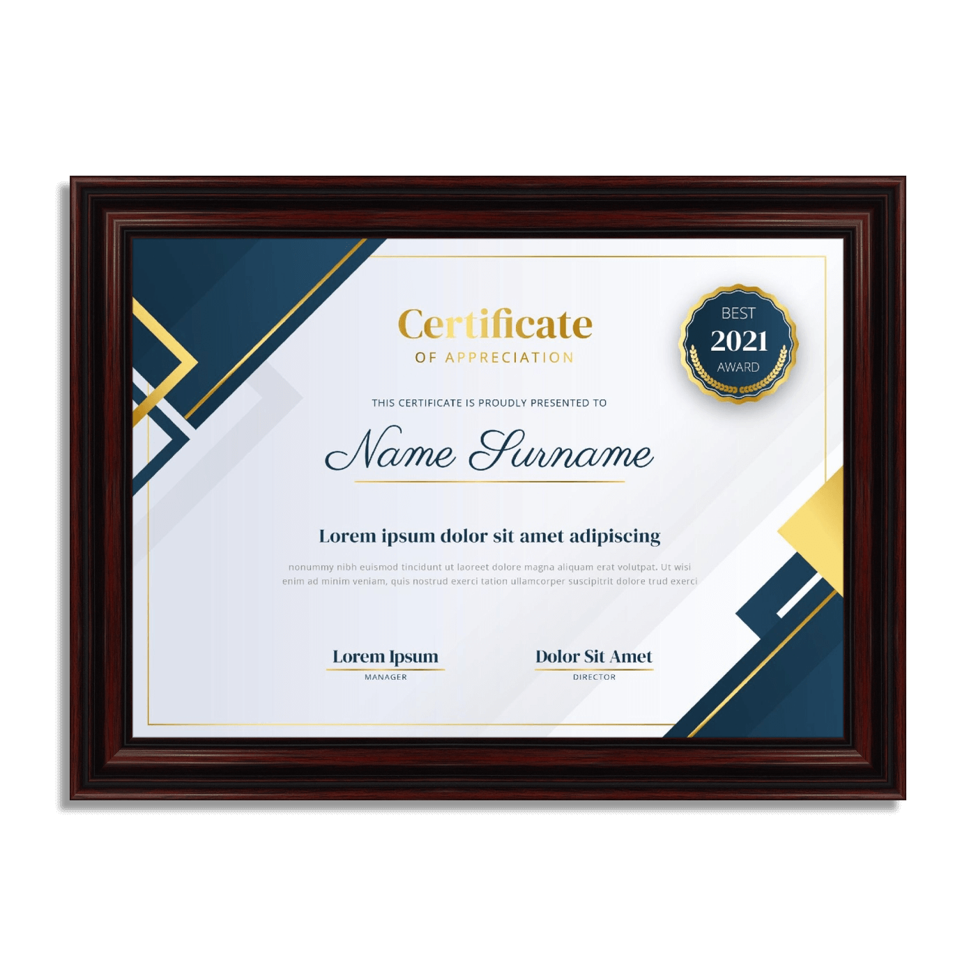Cadre paysage format A4 | Certificats | Esquisse | Dessin | Photographie | Citations inspirantes