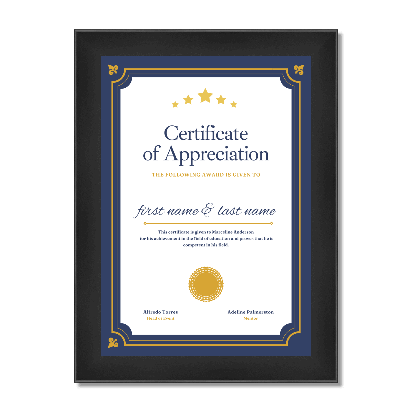 A4 Size Portrait Frame | Certificates | Sketch | Drawing | Photography | Inspirational Quotes