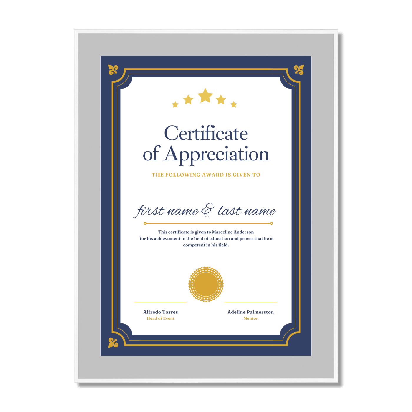 A4 Size Portrait Frame | Certificates | Sketch | Drawing | Photography | Inspirational Quotes