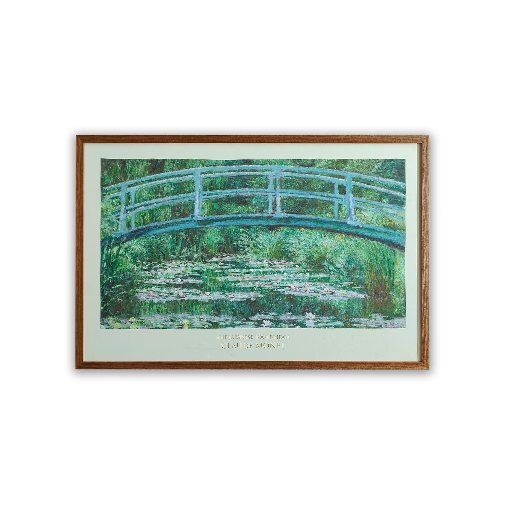 Japanese Footbridge 1899 Artwork by Claude Monet