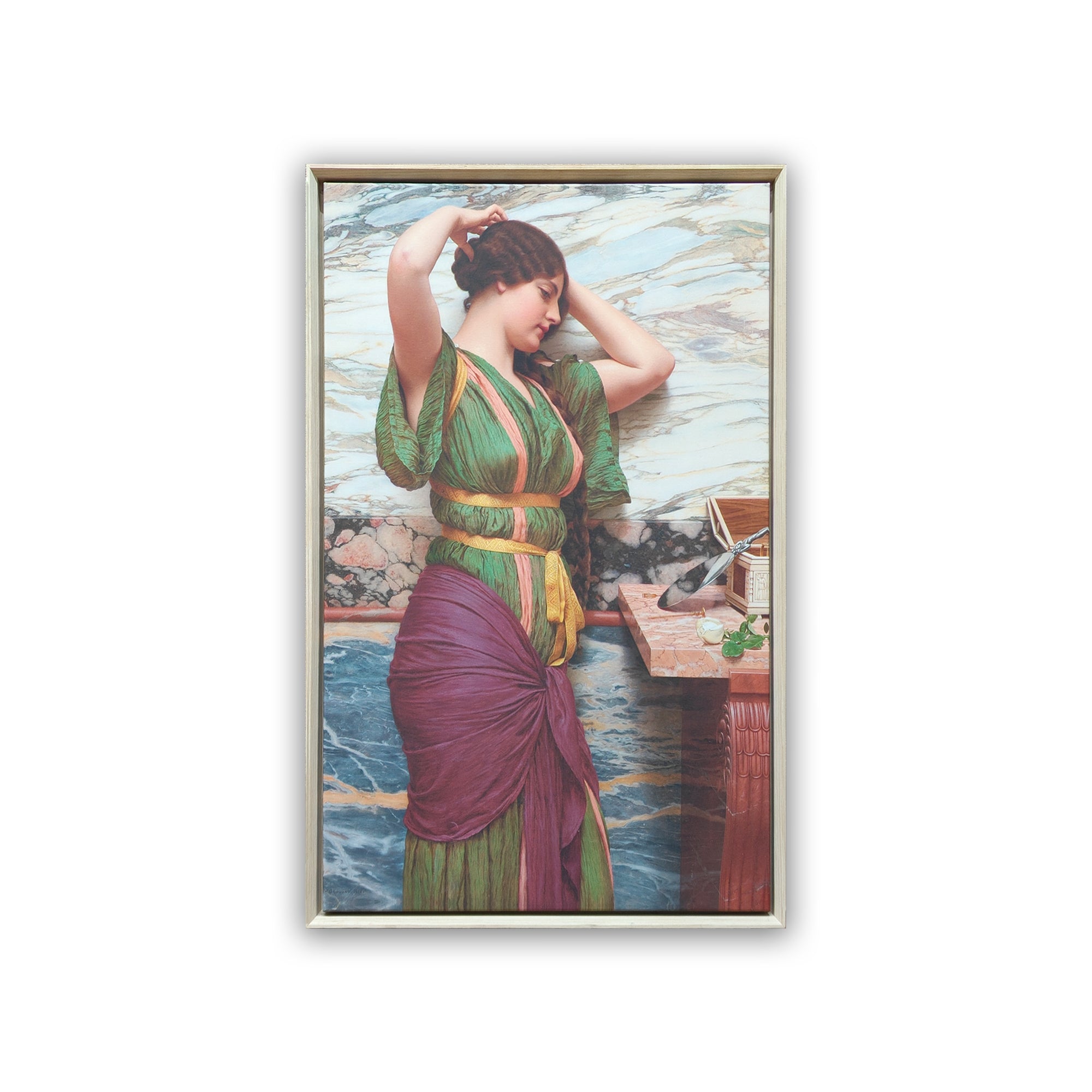 A Fair Reflection by John William Godward