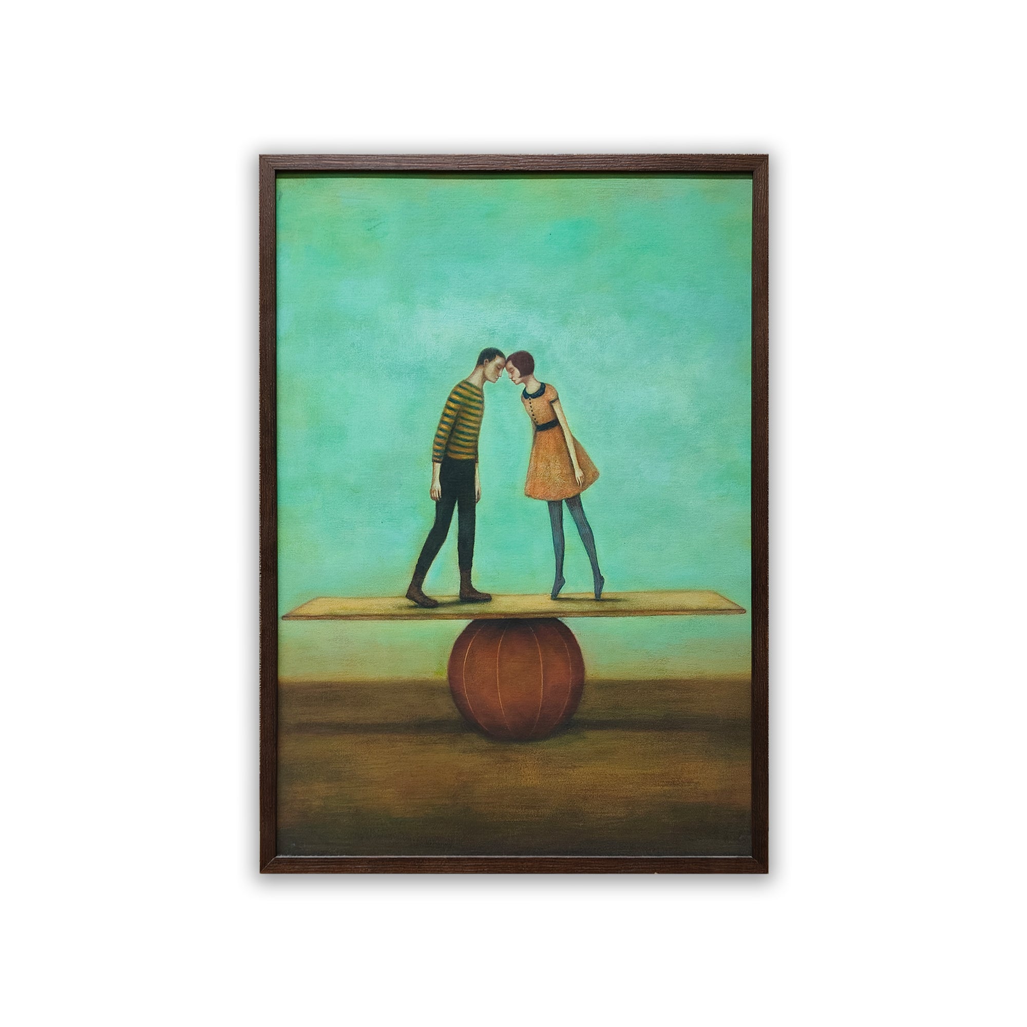 Finding Equilibrium Canvas Wall Art by Duy Huynh